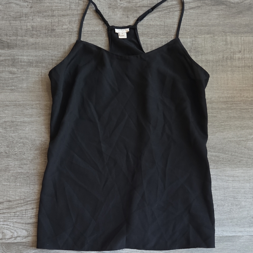 J. Crew Elegant Black Camisole